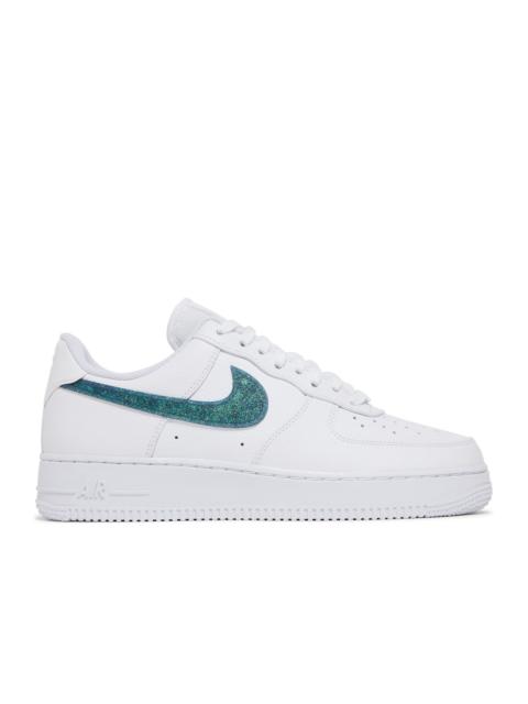 Nike WMNS AIR FORCE 1 LOW 'GLITTER SWOOSH - CELERY'