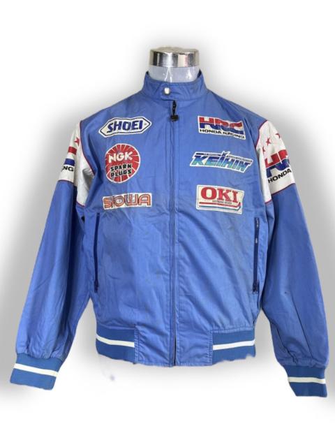 Vintage 1980s Honda Racing Shoei NGK Jacket