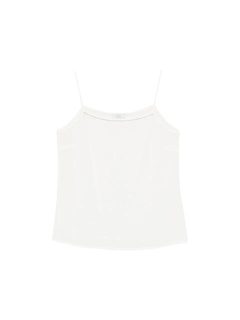 PESERICO Peserico White Tops - Vests & Tank Tops Women