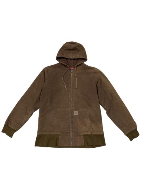 Supreme Vtg Supreme Moleskin Sun Faded AW2004 Worker Jacket