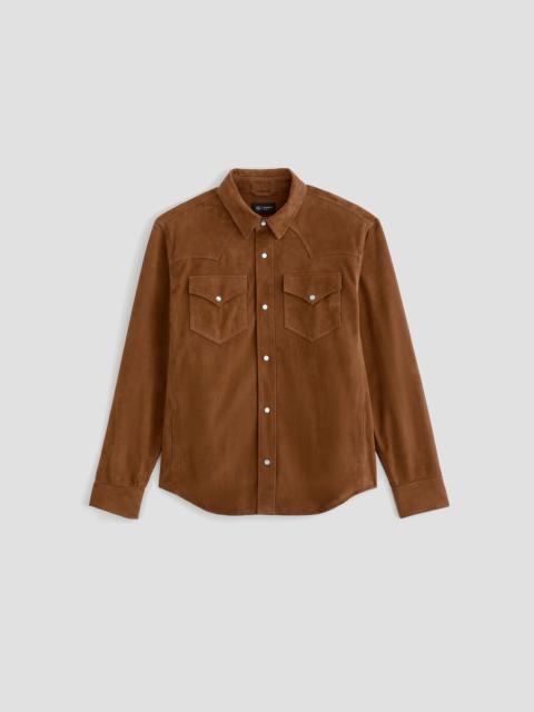 AG Jeans Elias Suede Shirt Jacket