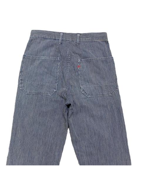 Other Designers 45rpm Blue Cafe Pinstripe Work Pants