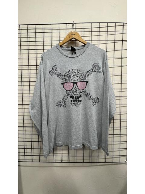 Stüssy Vintage Y2K stussy all logo long sleeve t shirt