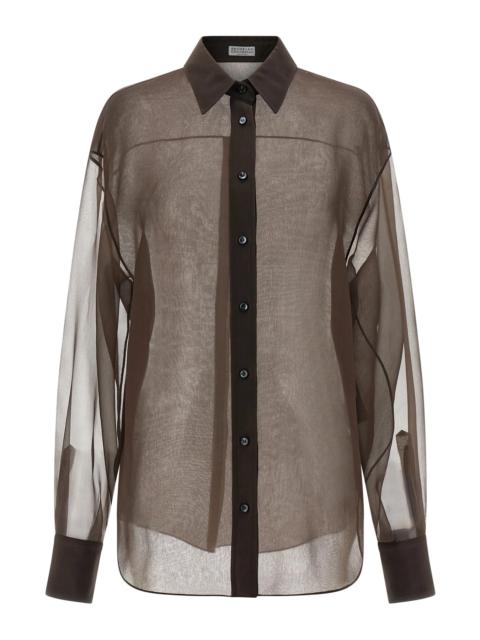 Brunello Cucinelli Organza shirt