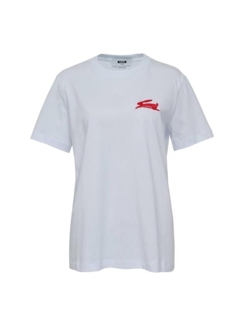 MSGM Red Rabbit T-Shirt