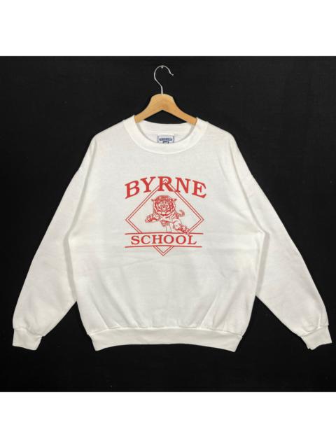 Other Designers Vintage - Vintage 90s Byrne School Sweatshirt