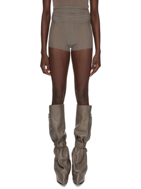 Rick Owens HIGHWASTED STRETCH SHORTS