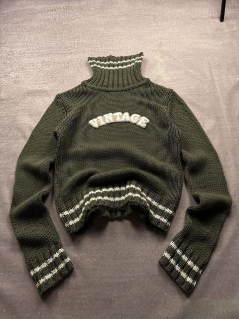Other Designers Japanese Brand - Vintage Y2K LGB IfSixWasNine Style Cable Knit Sweater