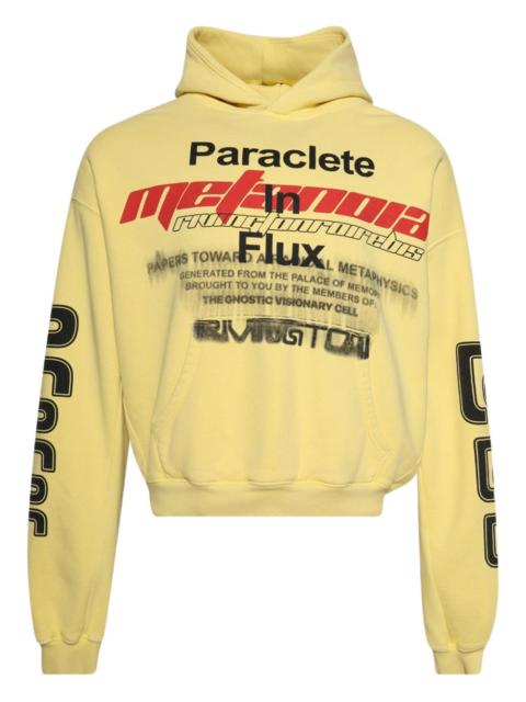 RRR123 graphic-print hoodie