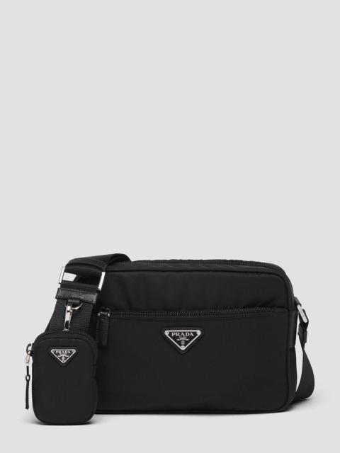 Prada Prada Women Re-Nylon And Saffiano Leather Shoulder Bag