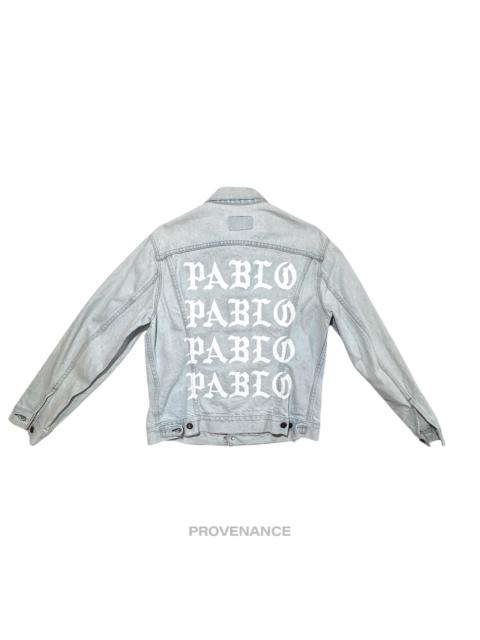 Levi's LEVIS x Kanye Ye PABLO TLOP Denim Jacket - Light Blue M