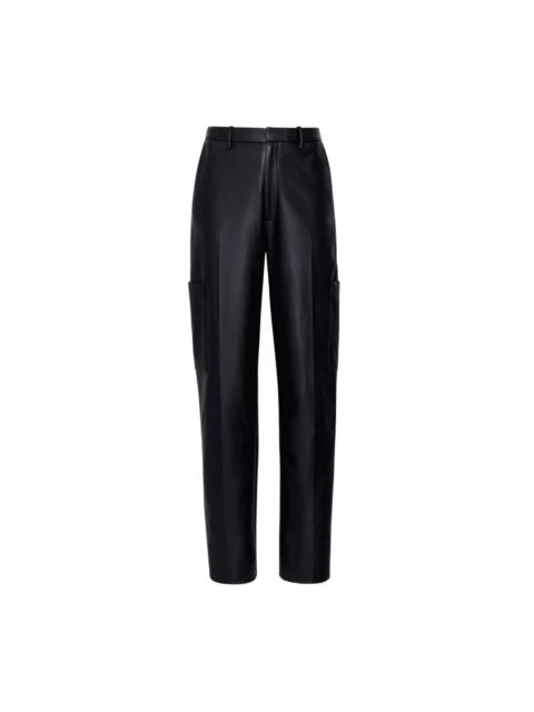LAPOINTE Faux Leather Tapered Trouser