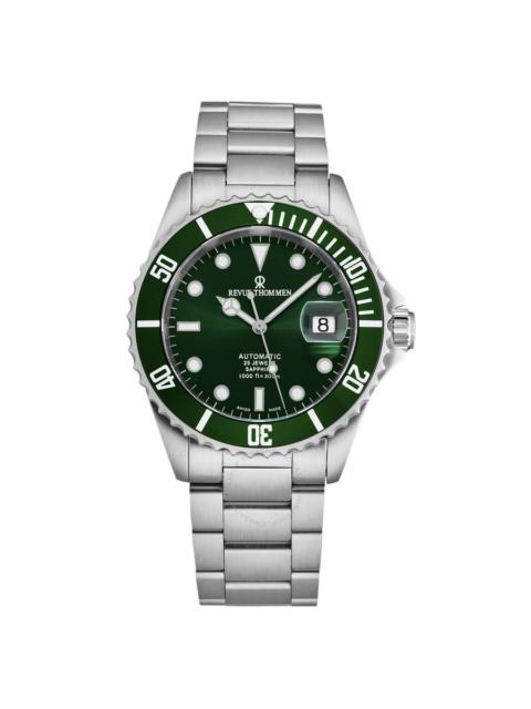 Other Designers Revue Thommen Diver Automatic Green Dial Men's Watch 17571.2129