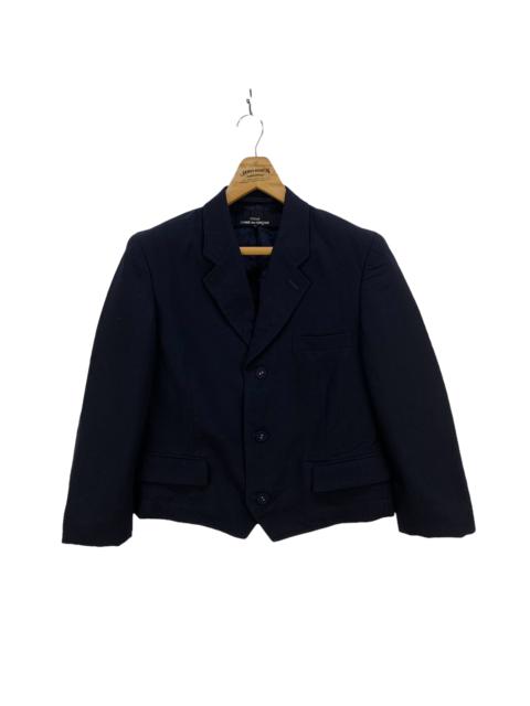 Comme Des Garçons Vintage Tricot CDG AD1990 Cropped Suit Jacket #3934-136