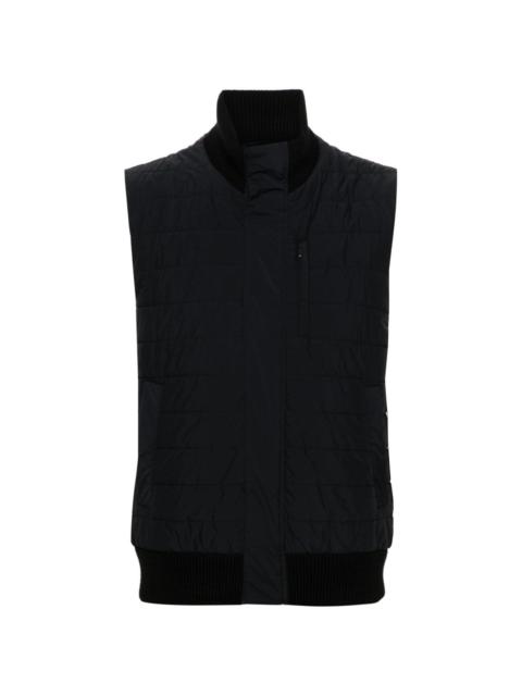 Herno quilted zip-up gilet