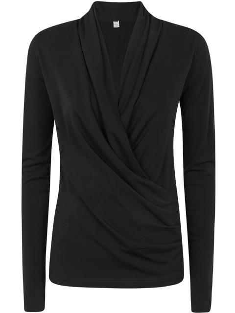 TOTEME OVERLAPPED JERSEY TOP