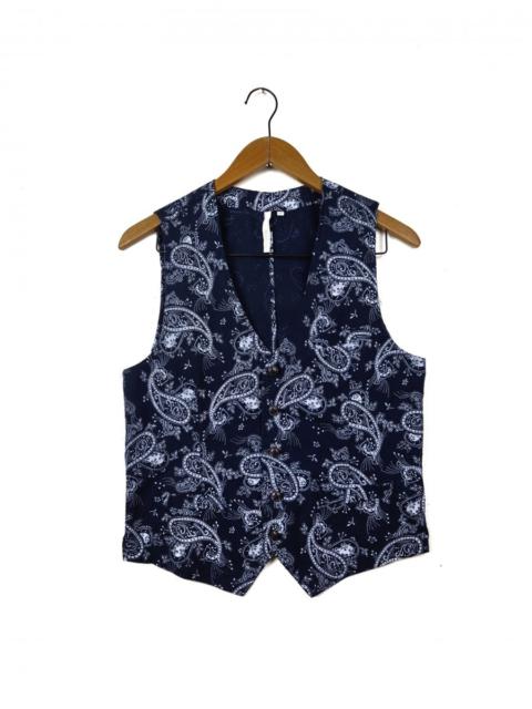 Other Designers Other - Unbranded Paisley Bandana Vest Suit Jacket
