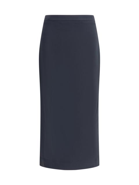 Givenchy Women Midi Skirt With Pleated Detail