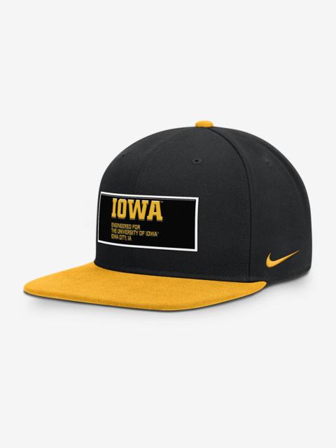 Nike Iowa On-Field Pro Men's Nike Dri-FIT College Adjustable Hat