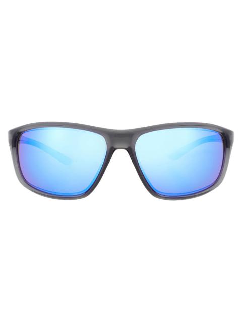 Nike Nike Blue Mirror Wrap Men's Sunglasses NIKE ADRENALINE M EV1113 012 66