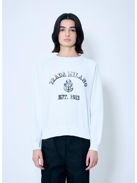 Prada Prada Women Logo Print Sweatshirt