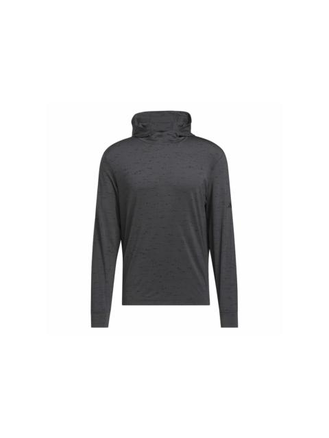 adidas adidas Core Printed Lightweight Hoodie Carbon/Black