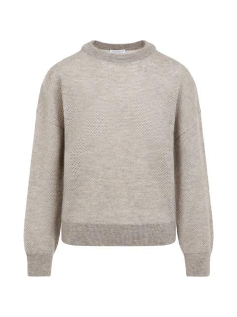 Brunello Cucinelli Brunello Cucinelli Women Wool Blend Crenweck Sweater