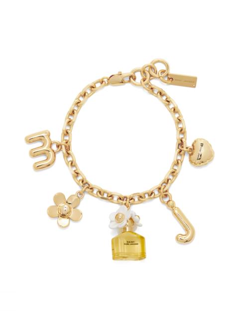 Marc Jacobs Marc Jacobs Daisy Charm Bracelet in Gold/Yellow Multi at Nordstrom