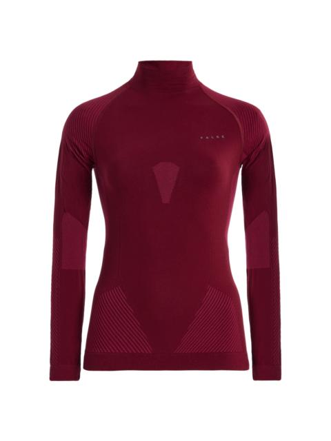 FALKE Turtleneck Ski Top red
