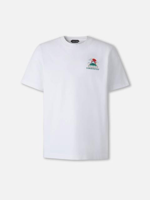 CASABLANCA WAVY MOUNTAIN T-SHIRT | santaeulalia | REVERSIBLE