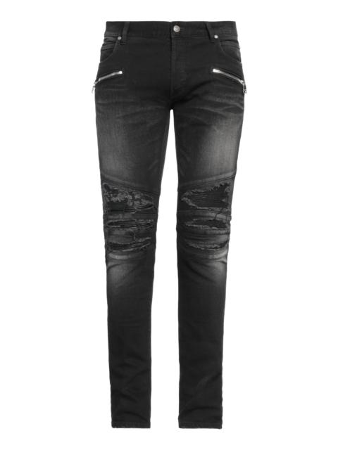 Balmain Black Men's Denim Pants