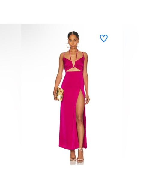 Other Designers New! superdown Jayda Maxi Dress in Magenta Pink‎ size Small