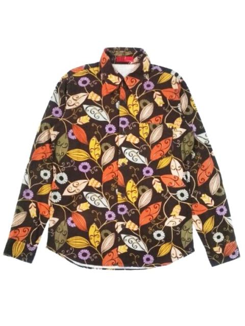 Other Designers Designer - VERY RARE! 291295=HOMME FLORAL L/SLEEVE SHIRT