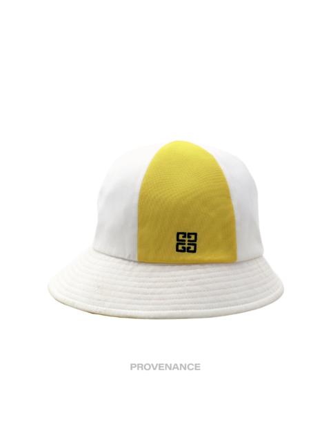 Givenchy Givenchy 4G Bucket Hat - Yellow White Patchwork