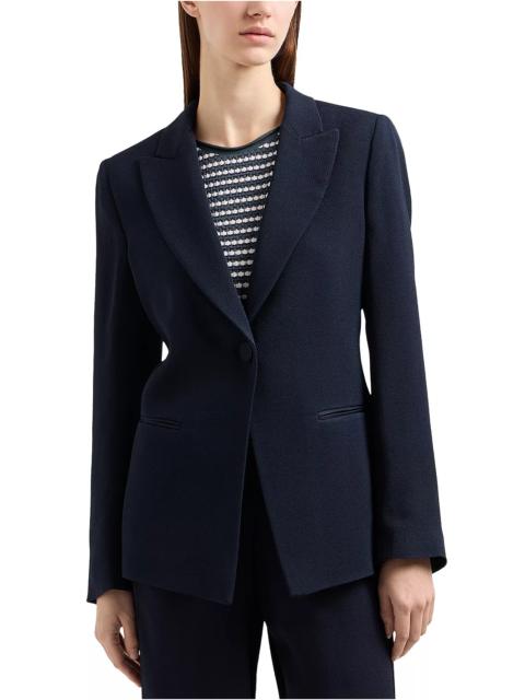EMPORIO ARMANI Chevron Blazer