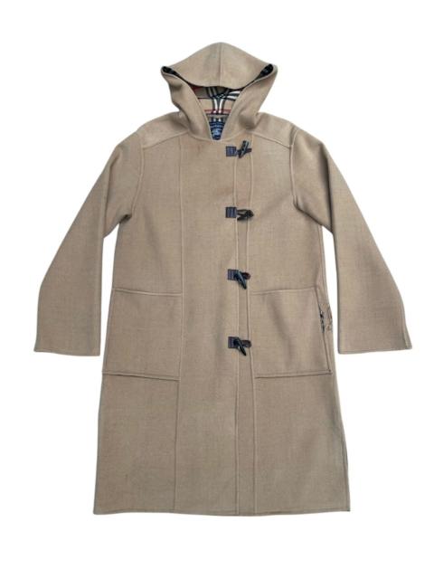 Burberry 90s Burberrys Wool Cashmere Duffle Coat - Nova Check Lining