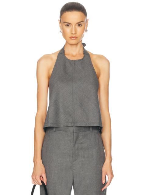 WARDROBE.NYC Backless Halter Top
