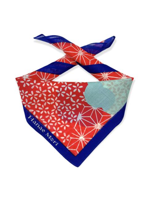 Other Designers Hanae Mori - Hanae Mori Abstract Handkerchief Bandana Neckerchief