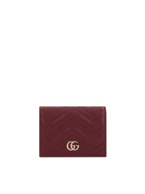 GUCCI GG Marmont leather card case