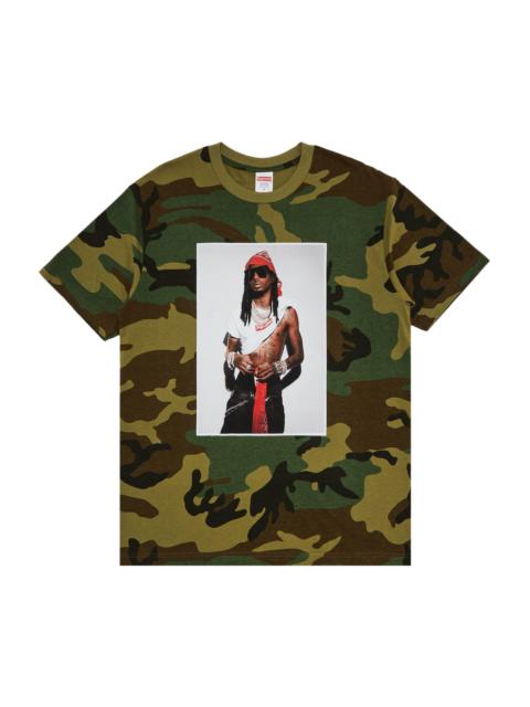 Supreme Supreme Playboi Carti Tee 'Woodland Camo'