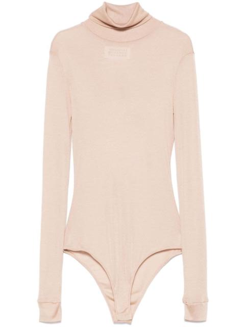 Maison Martin Margiela Women Body Collo Alto Semitrasparente