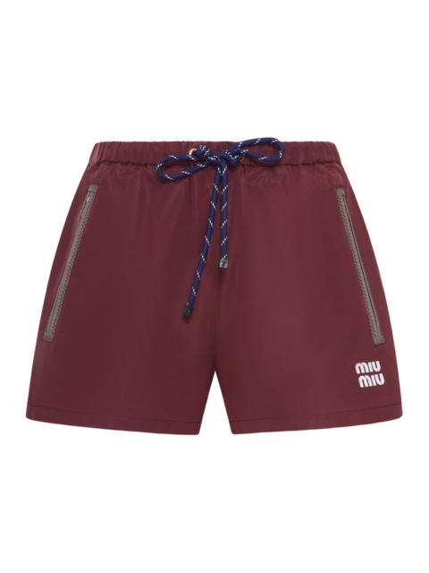 Miu Miu Miu Miu Women Canvas Shorts