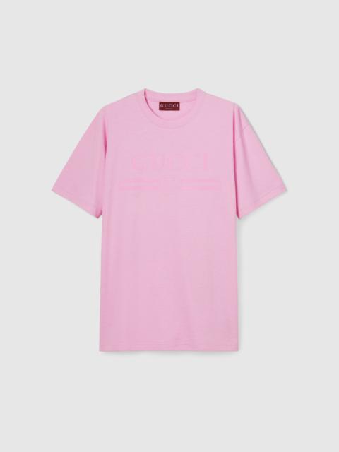 GUCCI Printed cotton jersey T-shirt