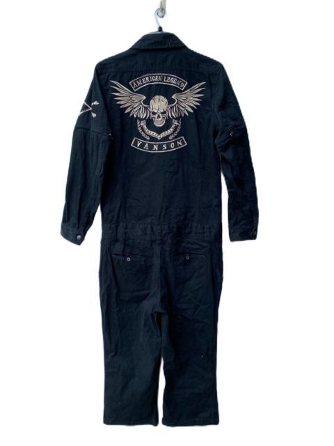 Other Designers Junya Watanabe × Vanson Leathers - VANSON Overall AMERICAN Legend Embroidery