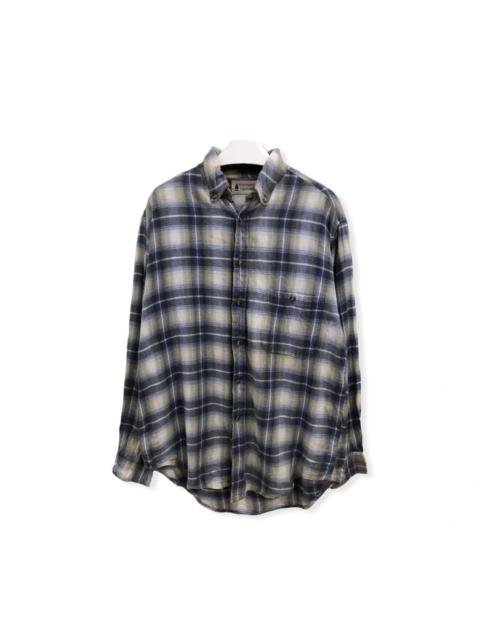 Other Designers Vintage - Vintage Northwest Territory Plaid Tartan Flannel Shirt 👕