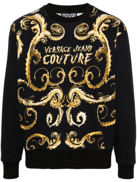 Couture Chain cotton sweatshirt