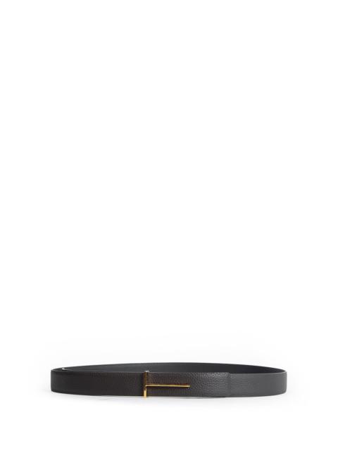 TOM FORD Grained Leather Slim Reversible Belt