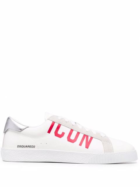 DSQUARED2 ICON print sneakers