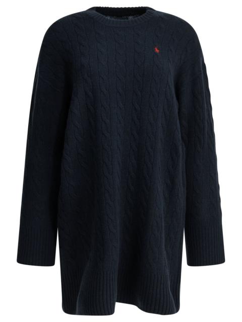 Polo Ralph Lauren Polo Ralph Lauren Short Knit Dress Blue Women