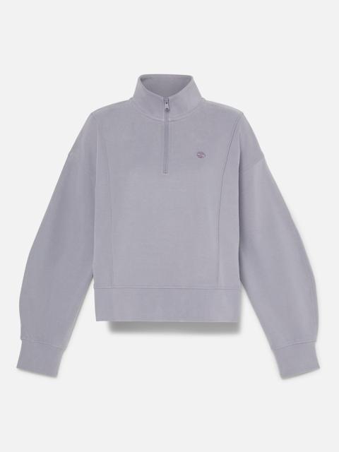 Timberland Women's Lush Quarter-Zip Sweatshirt